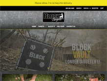 Tablet Screenshot of blocktarget.com